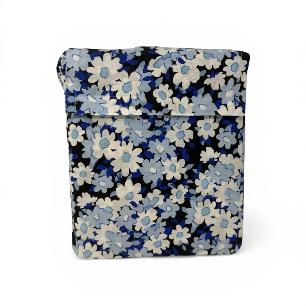 Kate Spade Twin Size Sheet set 3 Piece Vintage Garden Blue Floral NWOT